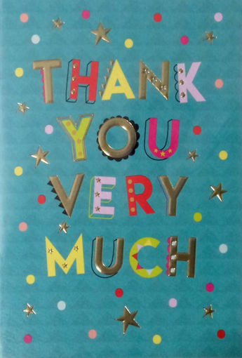 Picture of THANK YOU VERY MUCH CARD